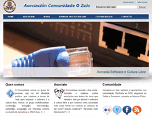 Tablet Screenshot of comunidadeozulo.org